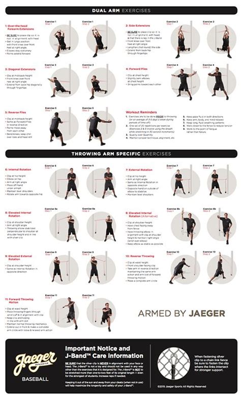 J Bands Exercises — Step By Step How To Use Our Baseball Bands