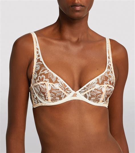 Myla Floral Mesh Demi Bra Harrods Us