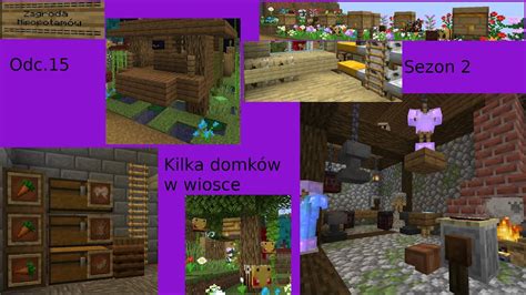 Kilka domków w wiosce MC Survival Sezon 2 Odc 15 YouTube