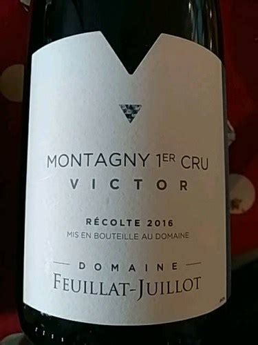 Domaine Feuillat Juillot Montagny Er Cru Victor Vivino