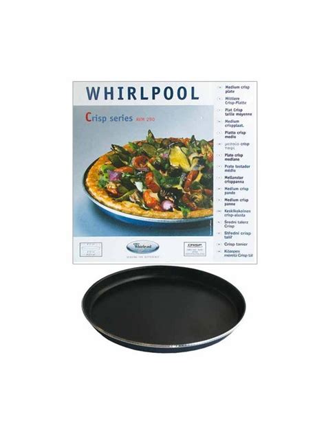 Plat Crisp Cm Whirlpool Vip Vip Micro Ondes