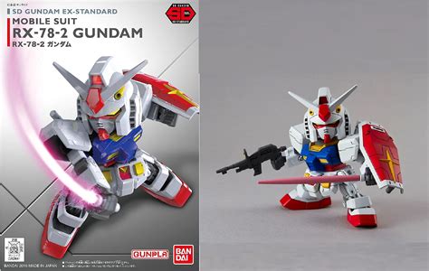 Gundam Sd Gundam Ex Standard Rx Gundam Model Kit Shopforgeek