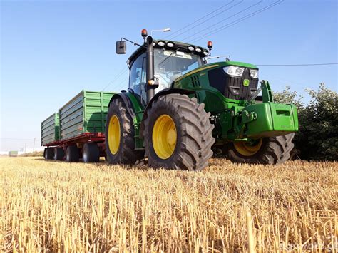 Fotografia Ci Gnik John Deere R Galeria Rolnicza Agrofoto