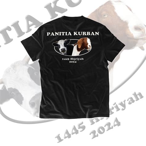 T Shirt Kaos Qurban Hijriyah Kaos Panitia Qurban Cod