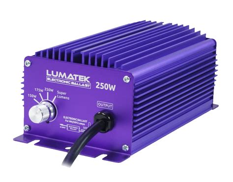 Lumatek E Ballast Standard Dimmable 250 400 Twin 600W 240V