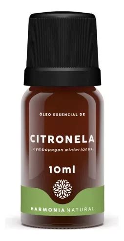 Aceite Esencial De Citronela Natural Harmony Puro Mercadolibre