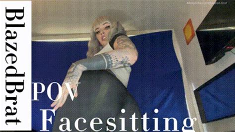 Pov Facesitting In Leggings Blazedbrat Clips4sale