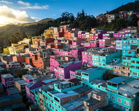 Colorful Houses of Bogota in Colombia · Free Stock Photo