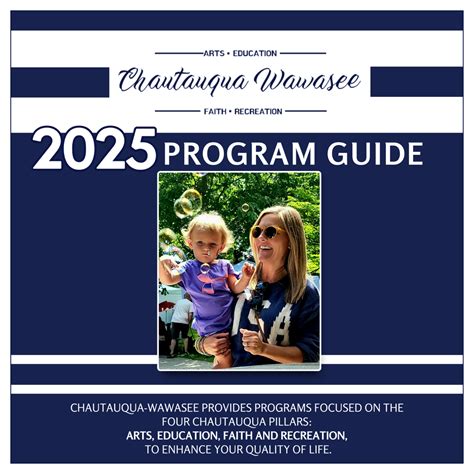 Explore the Chautauqua-Wawasee 2025 Events Calendar