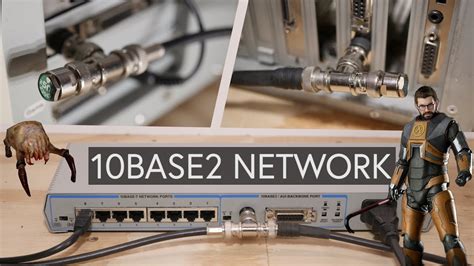 How To Build a 10BASE2 Network (COAX) and Game! - YouTube