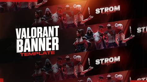 720P Free download | Valorant Gaming Youtube Banner Template !. Gaming ...