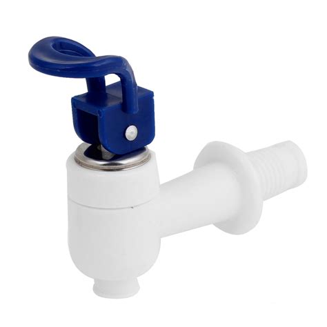 Home Office Navy Blue White Plastic Water Cooler Valve Tap Spigot ...