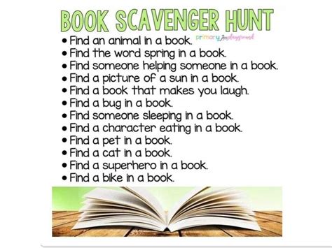 Book Scavenger Hunt – Pippins Preschool Sawston Pippins Preschool Sawston