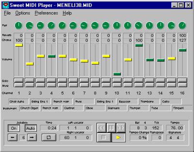 Sweet MIDI Player For Windows And Mac