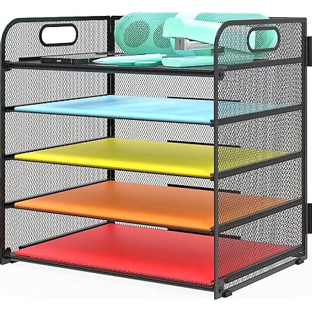 Amazon Marbrasse Paper Letter Tray Organizer Tier Mesh File