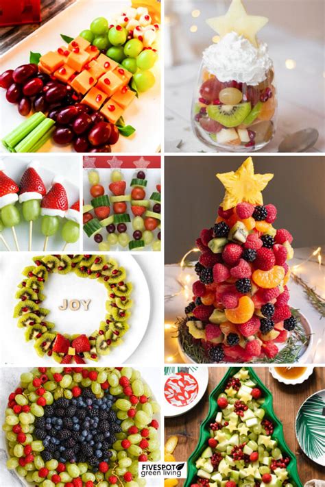 Healthy Christmas Fruit Appetizers Five Spot Green Living