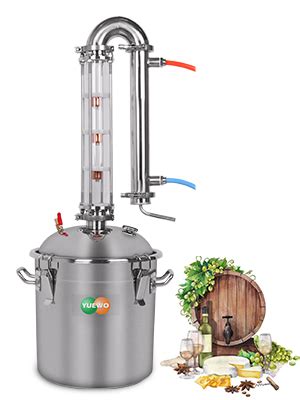 Yuewo Alcohol Still Gal Gal Stainless Steel Alcohol Distiller