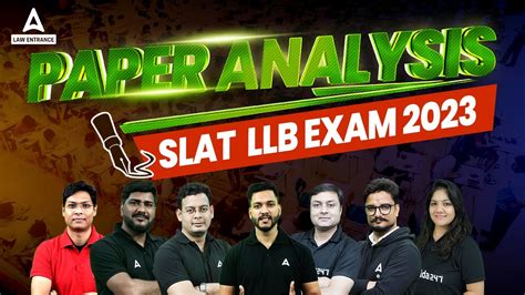 SLAT 2023 Paper Analysis SLAT Expected Cut Offs Exam Pattern YouTube