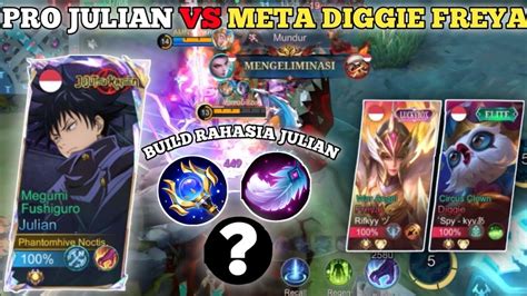 CARA LAWAN META DIGGIE FREYA PAKE JULIAN MOBILE LEGENDS YouTube