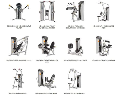 Hoist Selectorized - Gym Equipment Rental