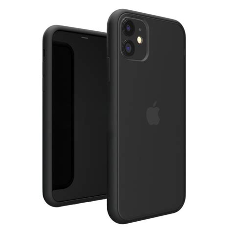 Противоударный чехол Waston Peerone для iPhone 11, матовый черный ...