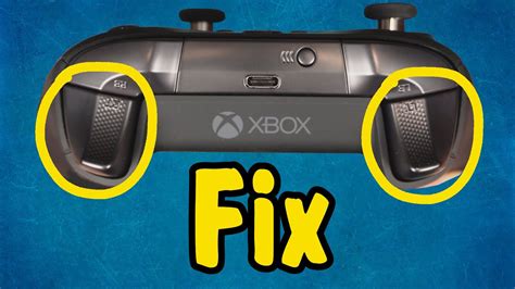 How To Fix Trigger Buttons On Xbox Elite Series 2 Controller Lt Rt