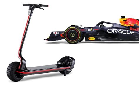 Red Bull Racing E Scooter presentado con una velocidad máxima de 28 mph