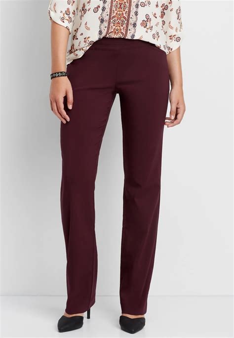 The Pull On Bengaline Bootcut Pant Maurices