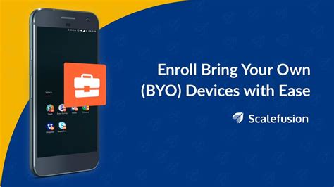 Bring Your Own Device Byod Setup Youtube