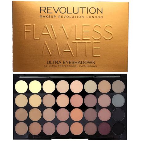 Makeup Revolution 32 Eyeshadow Palette Flawless Review Saubhaya Makeup