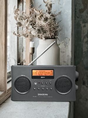 Sangean PR D15 FM Stereo Am Rechargeable Portable Radio With Handle