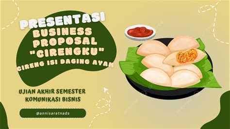 Presentasi Business Proposal UAS Komunikasi Bisnis Universitas