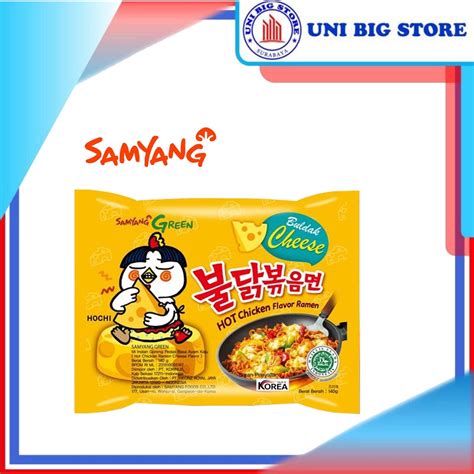 Jual Samyang Mie Cheese Hot Chicken Ramen Noodle 140 G Shopee Indonesia