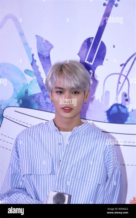 Taiwanese Singer Lin Yanjun Also Known As Evan Lin Attends A Superga