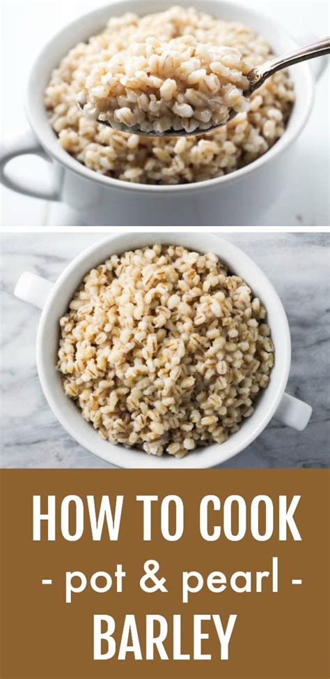 How To Cook Barley A Guide To Cooking Pearl And Pot Barley