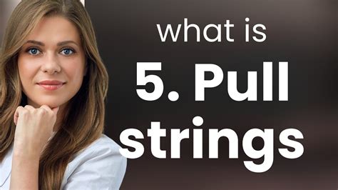 Pulling Strings Mastering English Idioms YouTube