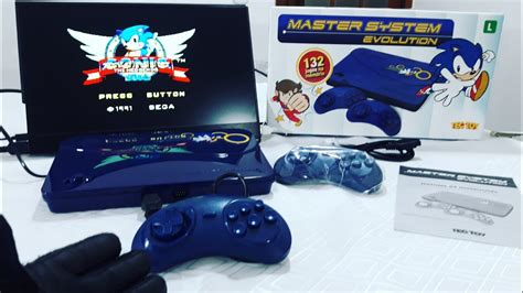 MASTER SYSTEM EVOLUTION 132 JOGOS NA MEMÓRIA UNBOXING E TESTE