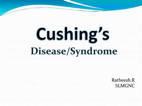 Cushings Syndrome Pptx