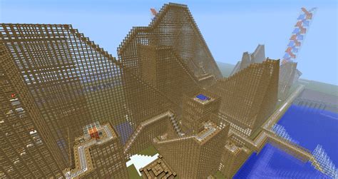 Awesome Rollercoaster Made By JncCraft Minecraft Project