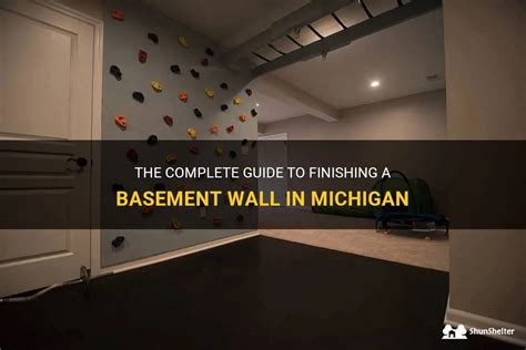 The Complete Guide To Finishing A Basement Wall In Michigan Shunshelter