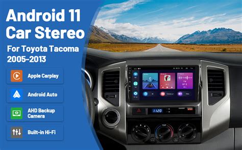 Estéreo de coche para Toyota Tacoma 2005 2013 con inalámbrico Carplay