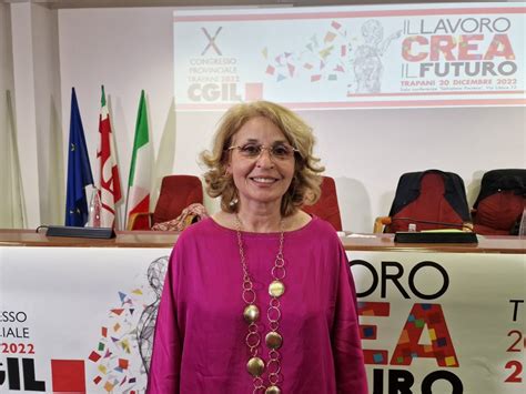 Trapani Eletta La Nuova Segretaria Provinciale Della Cgil