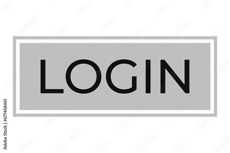 login button element black design template transparent background file