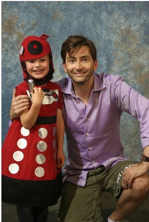 David Tennant And A Little Fan Geek Pinterest