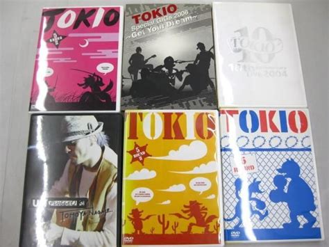 Yahoo オークション TOKIO 10th anniversary LIVE 2004 他 DVD バッ