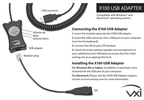 VXI X100 MANUAL Pdf Download | ManualsLib