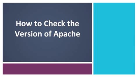 How To Find Apache Version In Linux Ubiq BI