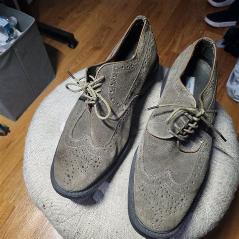 Joseph Abboud Shoes Joseph Abboud Brown Suede Wingtip Shoes Poshmark