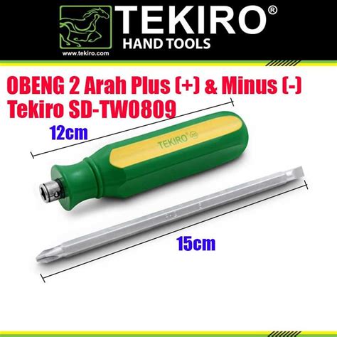 Jual Tekiro Sd Tw Obeng Dua Arah Tekiro Way Screwdriver