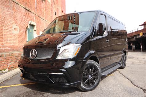 Blacked Out Mercedes Sprinter Van